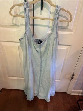 GAP Light Blue Denim Dress